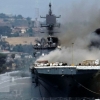 美해군 강습상륙함 화재… 선원·민간인 21명 부상