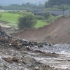 이천 산양저수지 둑 붕괴…여주 청미천 홍수경보 발령