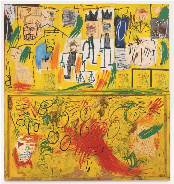 Untitled, Yellow Tar and Feathers(1982). 롯데뮤지엄 제공