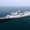 한국 첫 훈련함 ‘한산도함’ 해군 인도