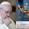 프란치스코 교황이 비키니 모델 사진에 ‘좋아요’를 눌렀다?