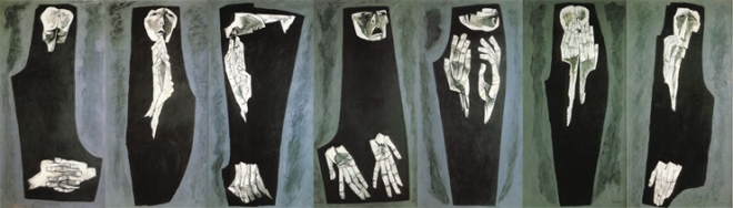 ‘눈물 흘리는 여인들’ 연작.(1963~1965) 사비나미술관 제공