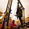 美 의사당 ‘노예제 옹호’ 리 장군 동상 110년 만에 철거