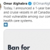 캐나다, 2022년 2월까지 크루즈 입항 금지