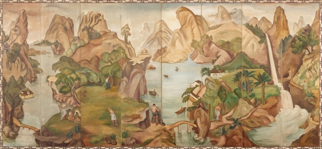 백남순 ‘낙원’(1937) 국립현대미술관 제공
