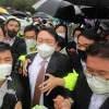 “감옥 보내놓고”…박정희 생가 찾은 윤석열, 박근혜 지지자들 항의에 곤욕