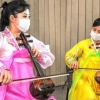 [포토] ‘민족악기’ 소해금 연주하는 북한 예술단