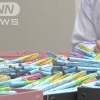 ‘아날로그 투표’ 일본, 급하게 ‘연필 1만개 깎기’ 소동