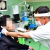 [포토] 북한, 모자이크 처리된 삼지연시인민병원 환자 얼굴