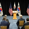 한미일 외교장관 “北 미사일 규탄” 공동성명… 조건 없는 대화 촉구