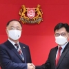 홍남기, CPTPP 의장국 싱가포르에 “한국 가입 지지해달라” 요청