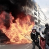 “60세 은퇴·마크롱 퇴진” 프랑스 노동절 10만여명 거리로