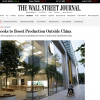 WSJ “애플, 중국 의존 줄이려 한다”