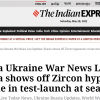 [속보] 러시아 “극초음속 미사일 ‘지르콘’ 시험발사 성공”