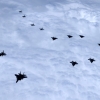 [속보] 한미, 北미사일 도발에 F-35A 등 20대로 공중무력시위