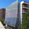 빌딩숲을 태양광 발전소로 활용한다…유리창처럼 투명한 태양광 전지 개발