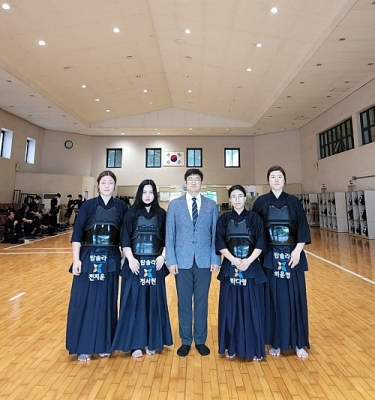 향토기업 탑솔라, 검도팀 창단 체육발전 기여