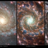 유령은하 나선의 미학… ‘신구 최강 망원경’ 허블·제임스웹의 합작품
