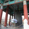 철거된 ‘천안시민의 종’ 5년째 창고에 임시 보관중