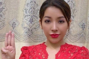 세손가락 모으고 온리팬스에 사진 올린 미얀마 모델에 “징…