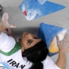 서울 대회에 히잡 쓰지 않은 이란 여자선수 “실수로 흘러내린 것, 귀국 중”