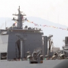 일본 해상자위대 관함식 참가 우리 해군 함정 일본 입항