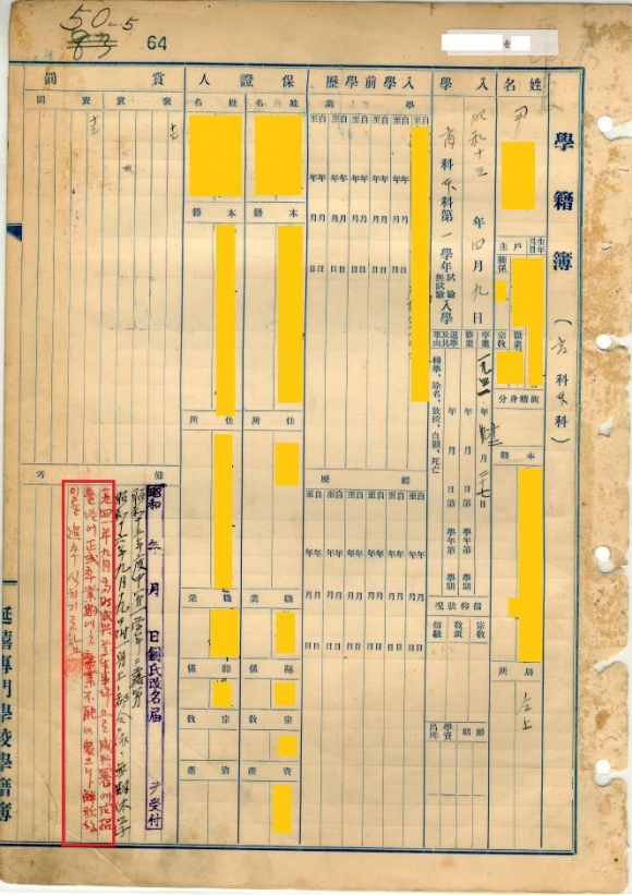 독립운동 참여 학생 2596명 학적부 대거 발굴