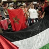 모로코인 프랑스전 응원 4만명 몰려와, 팔레스타인 국기 휘젓는 이유