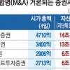 금융권 ‘증권·보험 인수전’ 막 오르나