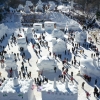 “여기는 겨울왕국”… 태백산 눈축제 즐기는 관광객