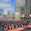 건설노조 서울 도심서 4만명 총력 집회…‘강대강’으로 치닫는 노정 갈등
