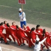 [포토] ‘부녀절’ 맞아 줄다리기하는 북한 여학생들