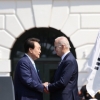 ‘尹국빈 방문’ 30분간 백악관 환영식…바이든 “거룩한 관계”