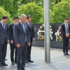 정의선 회장, 방미 중 워싱턴 한국전 참전용사 기념비 참배