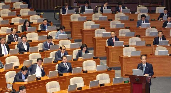 野 “대중 무역적자 심각…재정 확대를” vs 與 “재정건정성 중요”