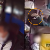 버스 의자 밑에 숨은 男 왜?…버스기사·승객 손짓에 ‘철컹’(영상)