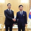 김진표, 투르크멘 대통령 만나 “양국 직항편 개설 노력…부산 엑스포 지지를”
