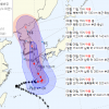 태풍 ‘카눈’ 일본 안 가고 곧바로 한반도 관통 전망(종합)