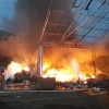 인천 폐기물처리업체 불 …숙소에 있던 4명 대피