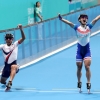 세리머니 하다 뼈아픈 은메달… 한국 롤러 사흘 연속 메달
