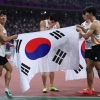 37년 만에 쾌거, 한국 육상 400m 男 계주서 눈물의 동메달 [포토多이슈]