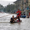 [포토] 59년만에 최대 폭우… 대피하는 미얀마 주민들