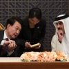 尹 ‘카타르 세일즈’… LNG운반선 5조원 역대급 계약 체결