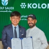 코오롱그룹, 사우디 골프대회 내년 한국 유치