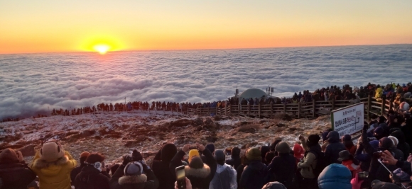 새해 1월 1일 한라산 야간산행 특별허용