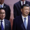 1년 만에 대면한 시진핑·기시다…오염수 갈등 해결 불투명