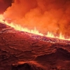 아이슬란드 화산 폭발…초당 200㎥ 시뻘건 용암 분출
