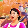 [포토] 북한, ‘광명성절 경축 인민예술축전’ 선전화 제작