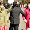 [포토] 북한 학생들 무도회
