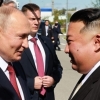 김정은, 러시아 푸틴에 축전…“당신과 굳게 손잡겠다”